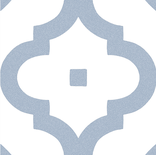 MAORI LADAKHI CIELO 20 x 20 cm Carrelage aspect carreaux de ciment