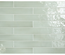 MANACOR MINT - Faience 6,5x40 cm aspect zellige brillant vert sage