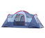 Tente de camping familiale 5-6 personnes gris