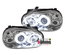 PHARES ANNEAUX LED CCFL FEUX ANGEL EYES LOOK XENON VOLKSWAGEN VW GOLF 4 (00583)