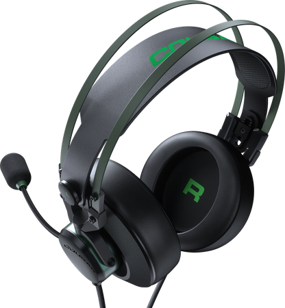 Casque Gamer filaire Cougar VM410 (Noir/Vert)