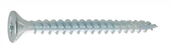 Vis à bois agglomérés tête fraisée à pointe cutting 3,5X50 boîte de 500 - ULTIMA - AFB101AC3550