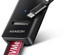 Adaptateur USB-C 3.2 Axagon ADM2-CM vers M.2 S-ATA/NVMe auto-alimenté