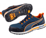 Baskets de sécurité basse CROSSTWIST LOW S3 HRO SRC bleu/orange P41 - PUMA - 643100-T.41