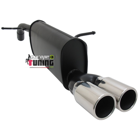 SILENCIEUX POT D'ECHAPPEMENT SPORT PEUGEOT 207 2x76MM CUP-DESIGN (18303)