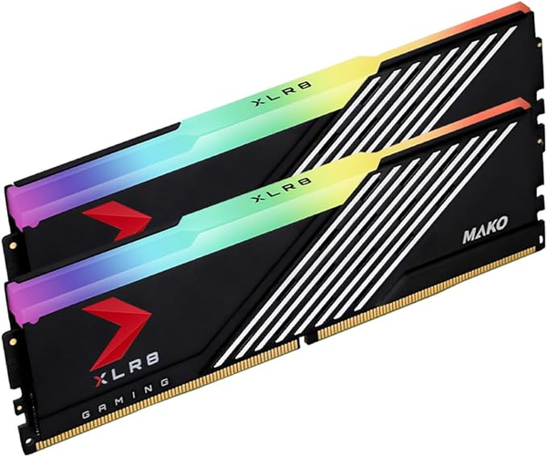 PNY XLR8 Gaming Epic-X RGB™ 32 Go (2×16 Go) DDR5-6000 MHz (PC5-48000) CL40 1,3 V (MD32GK2D5600040MXRGB)