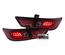 FEUX ROUGES TUBES LED CELIS LOOK PHASE 2 POUR RENAULT CLIO 4 2012-2016 (03894)