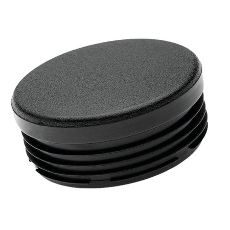 Embout intérieur rond plastique noir 42mm - FORTAPS - 20-42