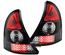 FEUX NOIRS A LED POUR RENAULT CLIO 2 / CLIO B / CLIO CAMPUS 2001-2012 (03775)