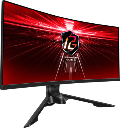 Ecran incurvé 34" ASRock Phantom Gaming PG34WQ15R3A UWQHD (Noir) 165Hz