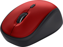 Souris sans fil Trust Yvi+ Silent (Rouge)