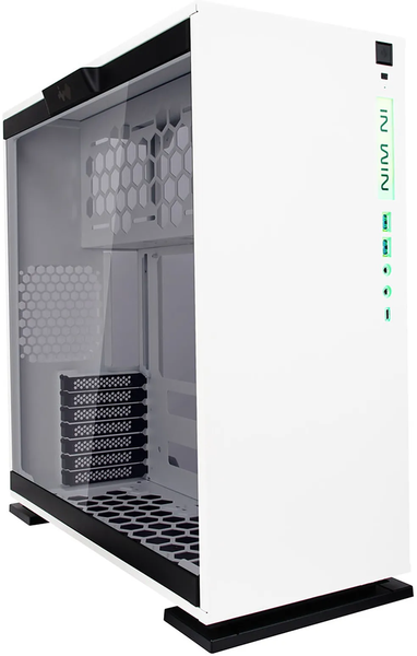 Boitier Moyen Tour ATX InWin 303C RGB avec panneau vitré (Blanc)