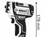 Perceuse-visseuse 12V GSR 12V-15 FC + 2 batteries 2Ah + chargeur rapide + coffret L-Boxx - BOSCH - 06019F6000