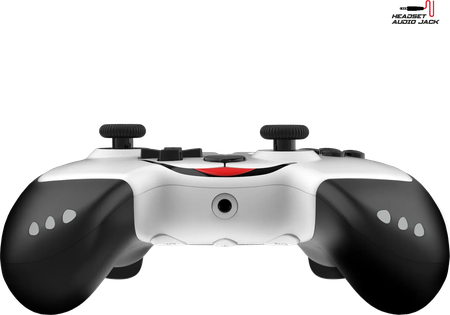 Manette de jeu sans fil Spirit of Gamer Noa pour Nintendo Switch (Noir/Blanc)