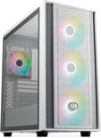 Boitier Moyen Tour ATX Cooler Master MasterBox 600 RGB avec panneau vitré (Blanc)