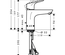 Mitigeur de lavabo 100 CH 3 FOCUS CoolStart - HANSGROHE - 31621000