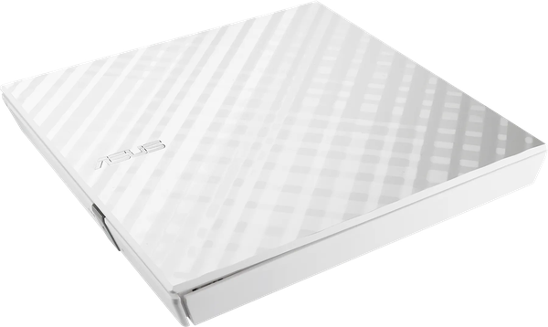 Graveur DVD externe slim Asus SDRW-08D2S-U Lite (Blanc)