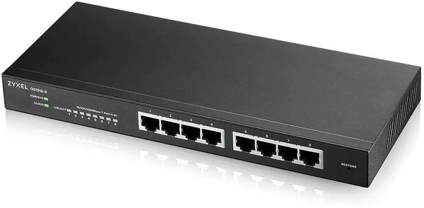 Switch réseau ethernet Gigabit Zyxel GS1915-8 - 8 ports
