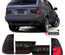 FEUX ROUGES NOIRS A LEDS & BANDES CELIS POUR BMW X5 E53 1999-2003 PHASE 1 (04015)