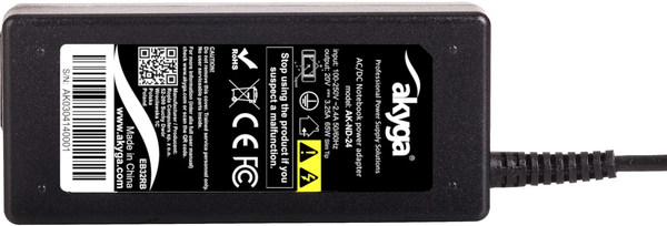 Chargeur Akyga AK-ND-24 pour ordinateur portable Lenovo 65W (Embout Slim Tip)