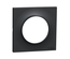 Plaque ODACE Styl anthracite 1 poste - SCHNEIDER ELECTRIC - S540702