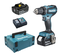 Perceuse-visseuse 18V + 2 batteries BL1850B + chargeur DC18RC + Makpac 2 - MAKITA - DDF485RTJ