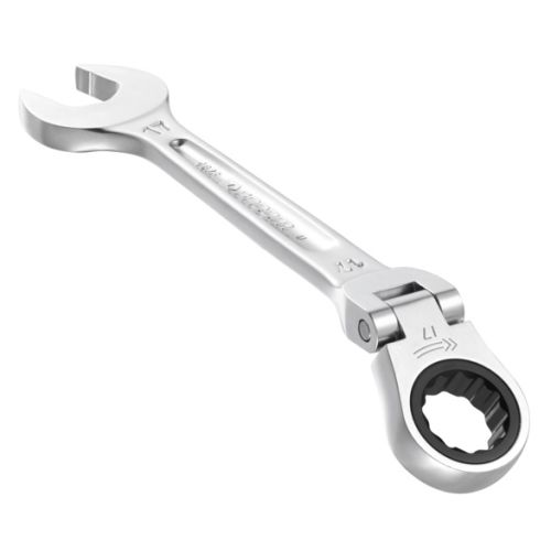 Clé mixte à cliquet articulée métrique diamètre 15mm longueur 170mm - FACOM - 467BF.15