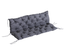 Coussin banc de jardin 3 places polyester