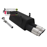 SILENCIEUX POT D'ECHAPPEMENT SPORT BMW SERIE 3 E36 2x90MM GP- DESIGN (18314)