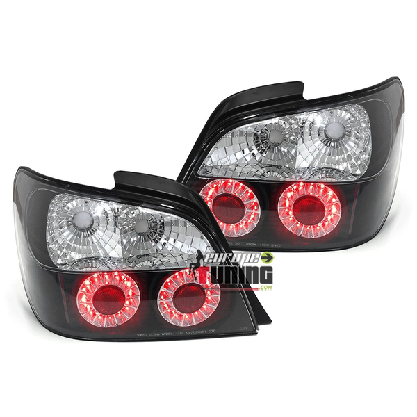 FEUX TUNING LEDS NOIRS SUBARU IMPREZA 01-02 (03426)