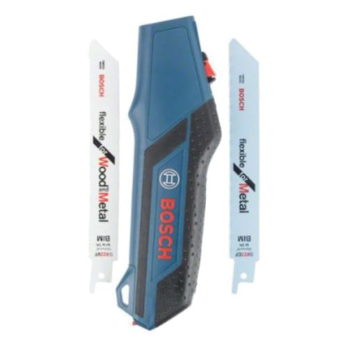 Poignée manuelle pour lame de scie sabre + 2 lames 150mm - BOSCH - 2608000495