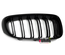 CALANDRES SPORT DOUBLES LAMES NOIR BRILLANT BMW SERIE 3 GT F34 GRAN TURISMO (05056)