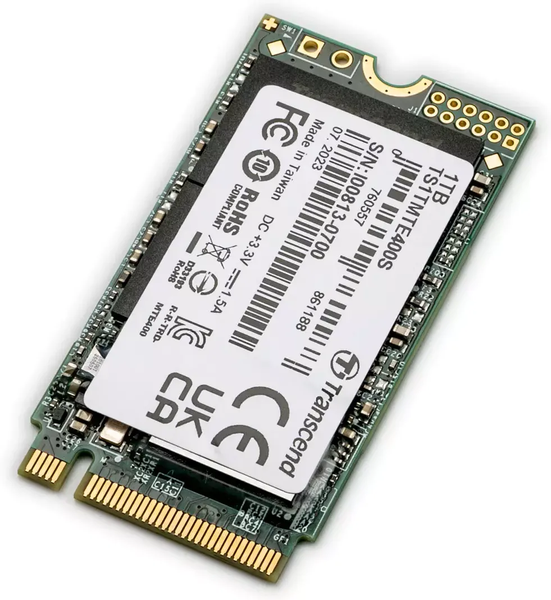 Disque SSD Transcend MTE400S 2To - M.2 NVMe Type 2242