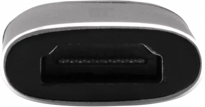 Cable Adaptateur Verbatim USB type C vers HDMI 2.0 10cm (Argent)