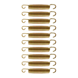 Lot de 10 ressorts Gold 140mm pour trampoline de jardin