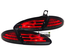 2 FEUX ROUGES FUMES A LEDS SEAT LEON 1P 2005-2009 (04659)