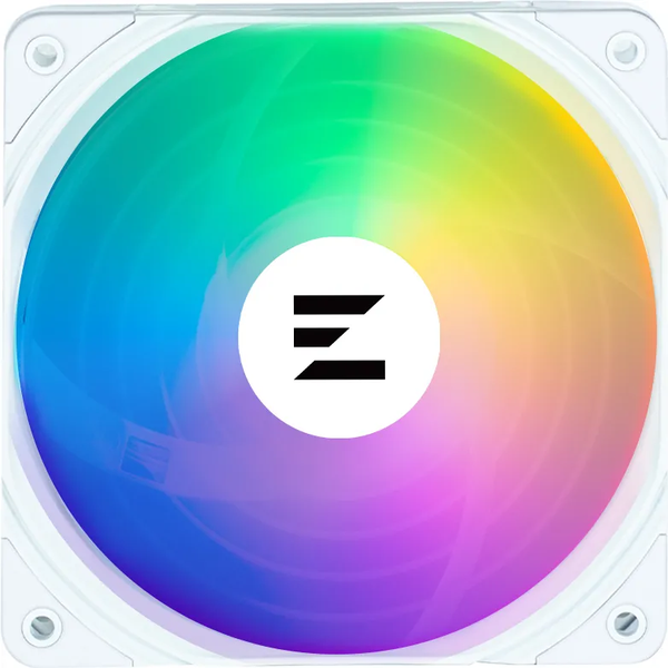 Ventilateur de boitier Zalman AF RGB - 12cm (Blanc)