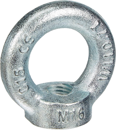 Anneau de levage femelle en acier zingué C15 M20 1200kg - CHAPUIS - 901/20Z