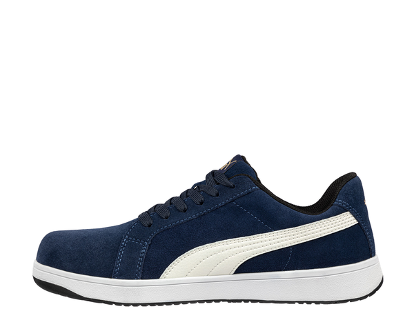 Chaussure de sécurité P 43 Suède Iconic Navy Low S1PL - PUMA - 640024