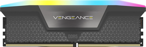 Kit Barrettes mémoire 32Go (2x16Go) DIMM DDR5 Corsair Vengeance RGB  5600MHz CL40 (Noir)