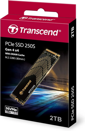 Disque SSD Transcend MTE250S 2To - M.2 NVMe Type 2280