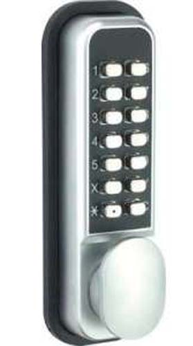 Verrou à code mécanique JOKEY série 900 ensemble serrure tubulaire pêne demi-tour - LOKOD - 48103-J