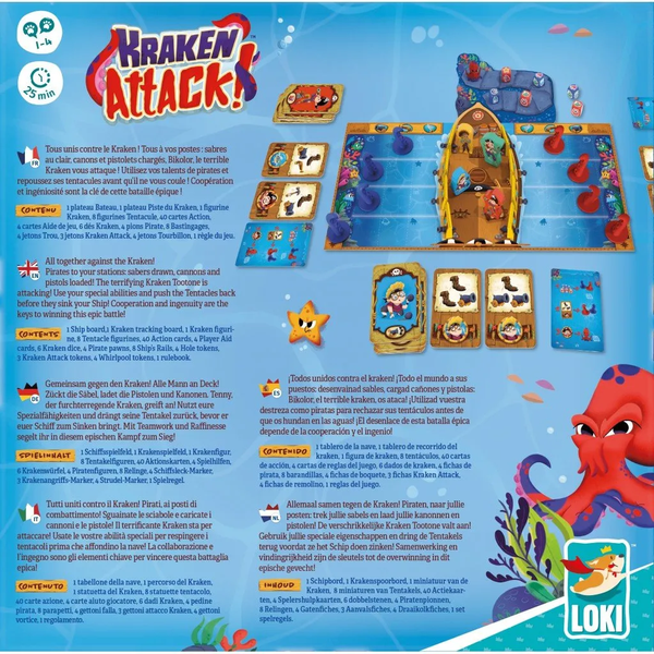 Jeu - Kraken Attack