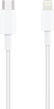 Câble Nanocable USB-C - Lightning M/M 1m (Blanc)