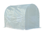 Serre de jardin tunnel surface sol 5 m² blanc