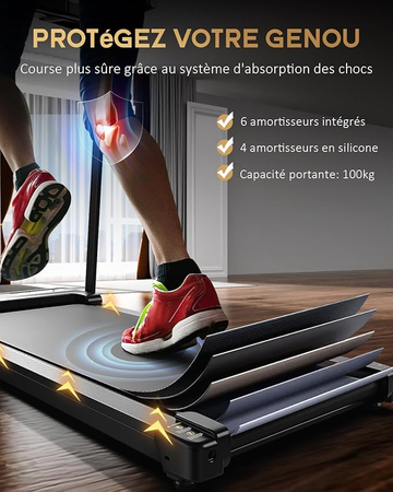 Tapis de Course Marche Pliable - Tapis de Marche Pliable Motorisé