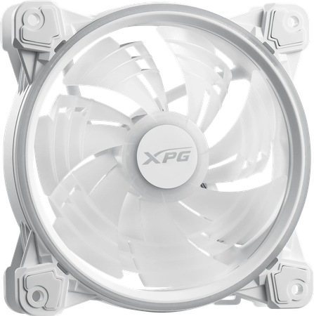 Ventilateur de boitier Adata XPG Hurricane RGB - 12cm (Blanc)