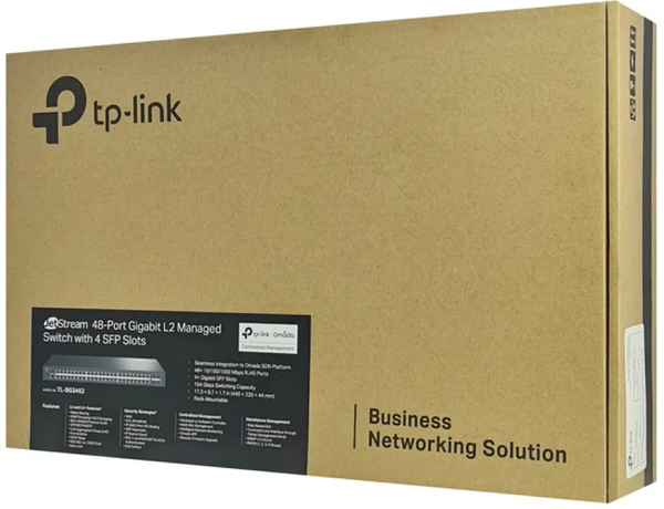 Switch réseau ethernet Gigabit TP-Link JetStream SG3452 - 48 ports + 4x SFP