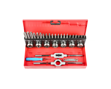 Coffret de 32 tarauds à mains et filières - HANGER - 155899