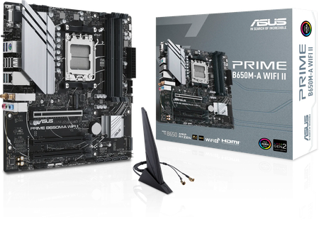 Carte Mère Asus Prime B650M-A WiFi II (AM5) Micro ATX